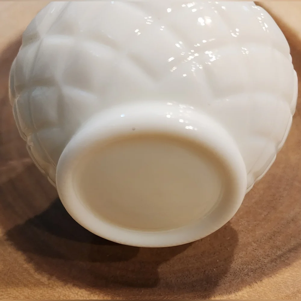 Vintage Milk Glass Bud Vase